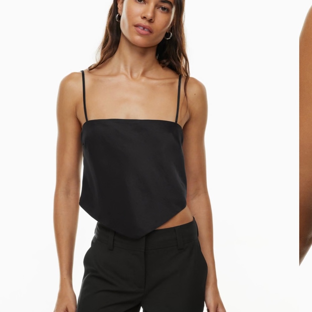 Brand New Aritzia Sunday Best Elektra Camisole Size S Black